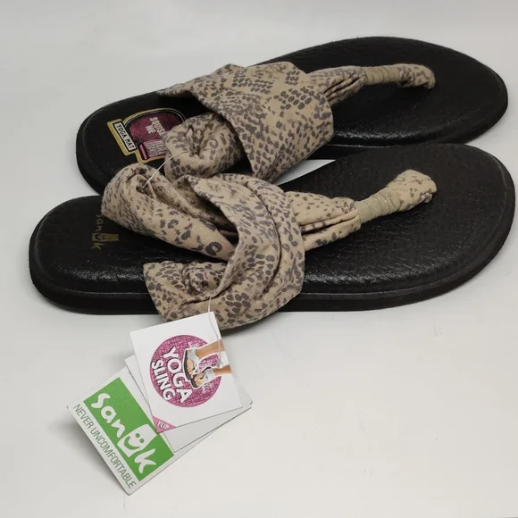 Sanuk Sling Yoga Mat Sandals Sz. 6 - Picture 2 of 7